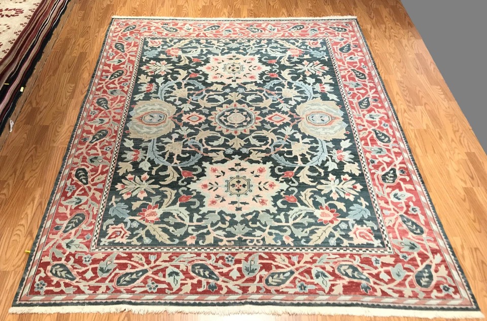 8 x 10 New Sumak Hand Knotted 100% Wool Area Rug