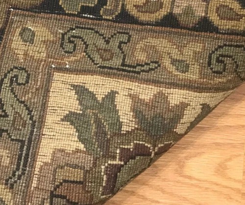 8 x 10 Indo Agra Hand spawned Wool Hand Knotted Oriental Rug