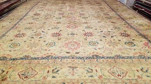 9 x 12 Very High Quality Vegetable Dye All Over Wool Hand-Knotted Oriental Rug 501126 Montaage Inc.