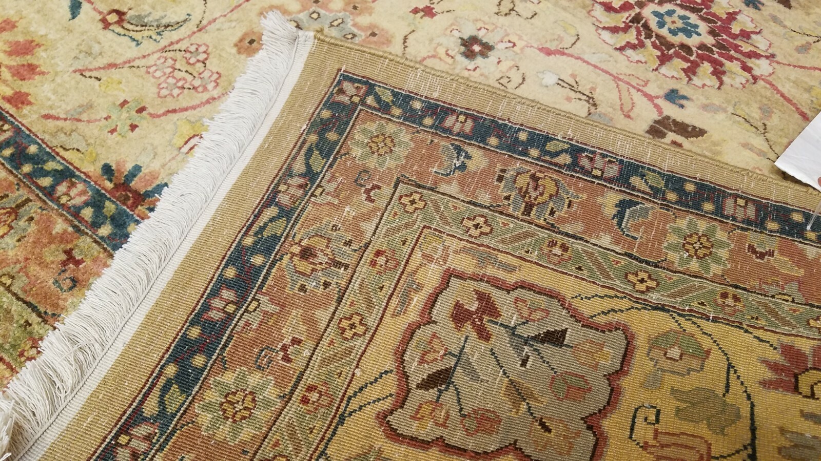 9 x 12 Very High Quality Vegetable Dye All Over Wool Hand-Knotted Oriental Rug