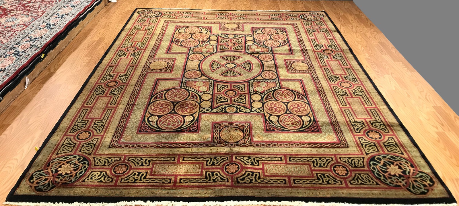 8 X 10 Hand Knotted 100% Wool Area Rug EB334928333445 Montaage