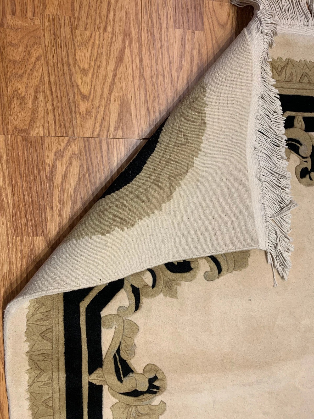 8 x 10 Hand Knotted 100% Woll Area Rug