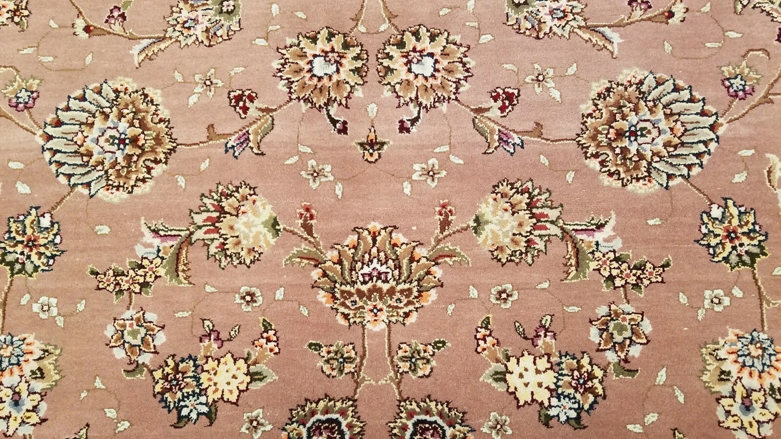 9' x 12' Hand Knotted 280 KPSI Masterpiece Wool & Silk Oriental Area Rug
