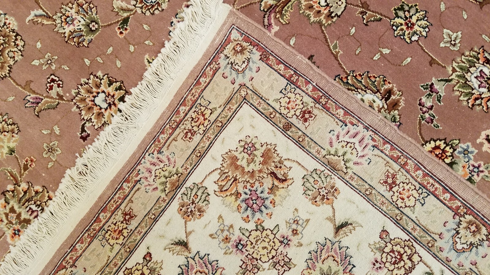9' x 12' Hand Knotted 280 KPSI Masterpiece Wool & Silk Oriental Area Rug