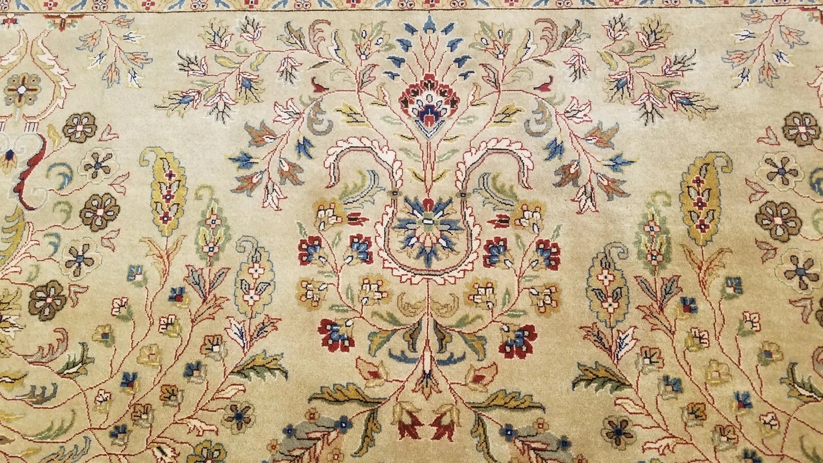 9x12 Indo Frahan Hand Knotted 100% wool Fine Quality Oriental rug