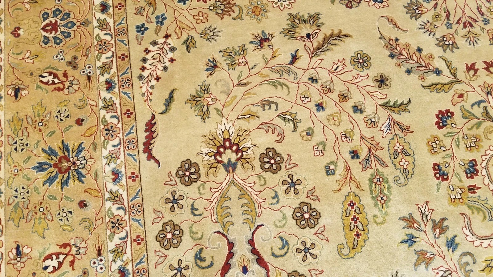 9x12 Indo Frahan Hand Knotted 100% wool Fine Quality Oriental rug