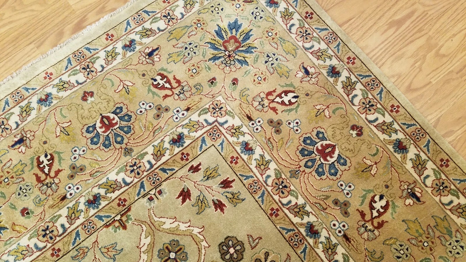 9x12 Indo Frahan Hand Knotted 100% wool Fine Quality Oriental rug