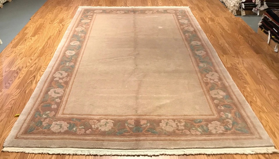 8 X 10 Hand Knotted 100% Wool Area Rug EB334928333439 Montaage