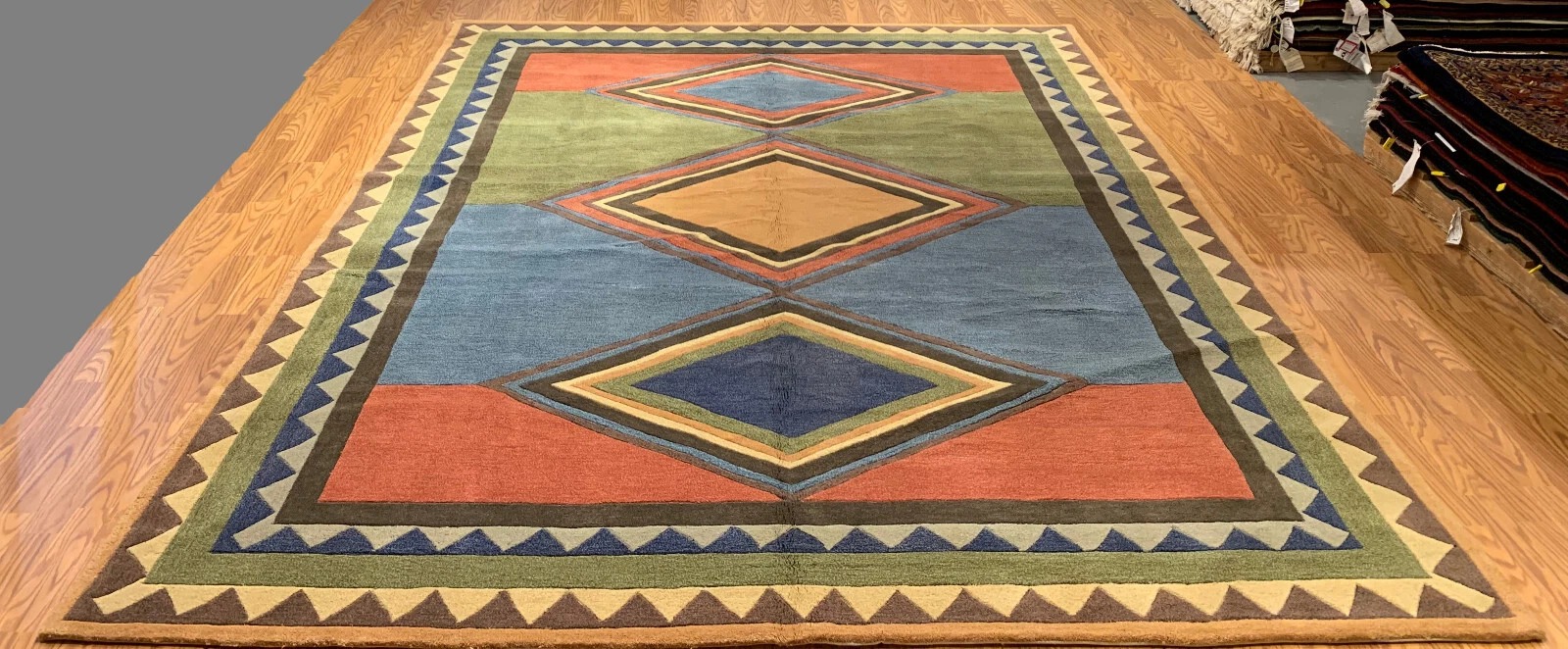 8 x 10 New Hand Tufted  100% Wool Area Rug EB334900512417 Montaage