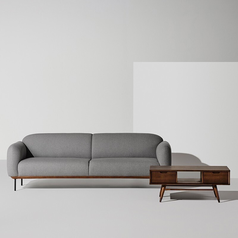 NUEVO BENSON SOFA LIGHT GREY EB235006030890 Montaage
