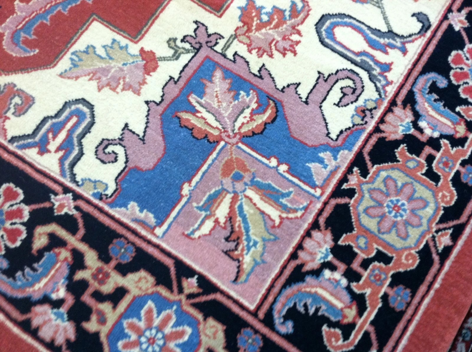 6 x 9 Hand Knotted Oriental Rug Wool