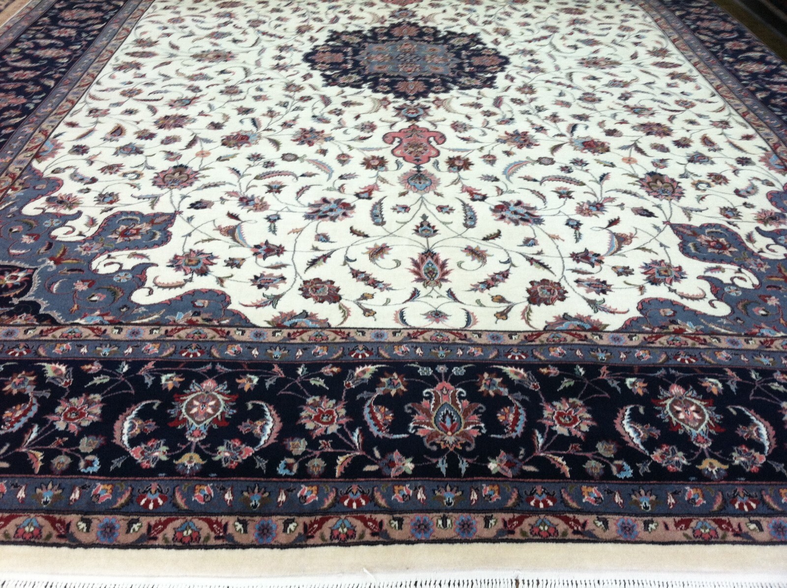 9 x 12 Pak Very Fine Quality Hand Knotted Oriental Rug Wool EB232986511815 Montaage
