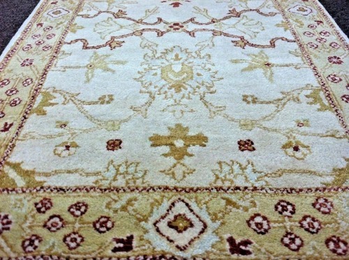 2.7 x 13 Indo Oushak Runner Vegetable dye Wool Hand Knotted Rug
