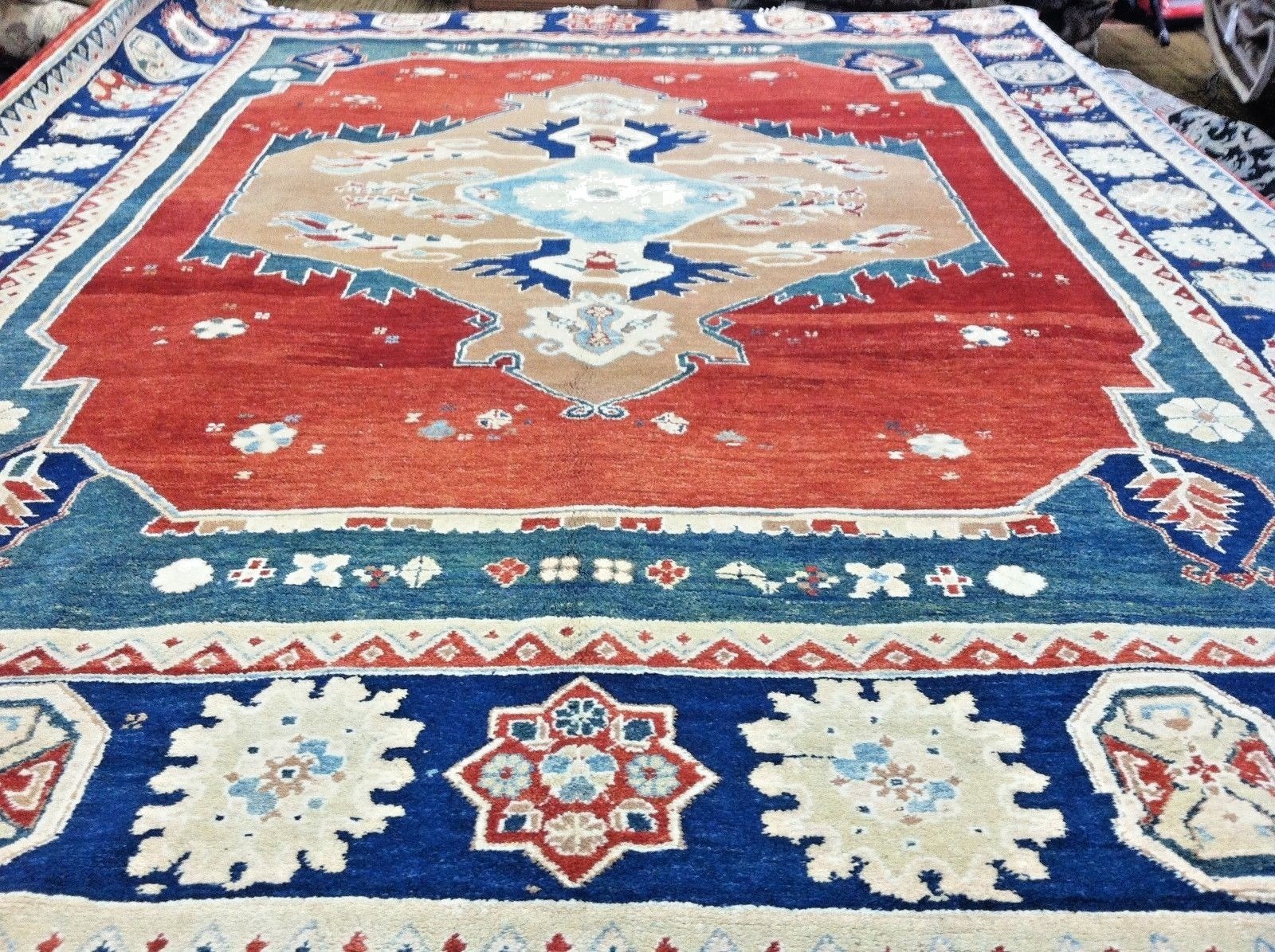 9 x 12 Excellent Quality Turkish Srapi Hand knotted Wool