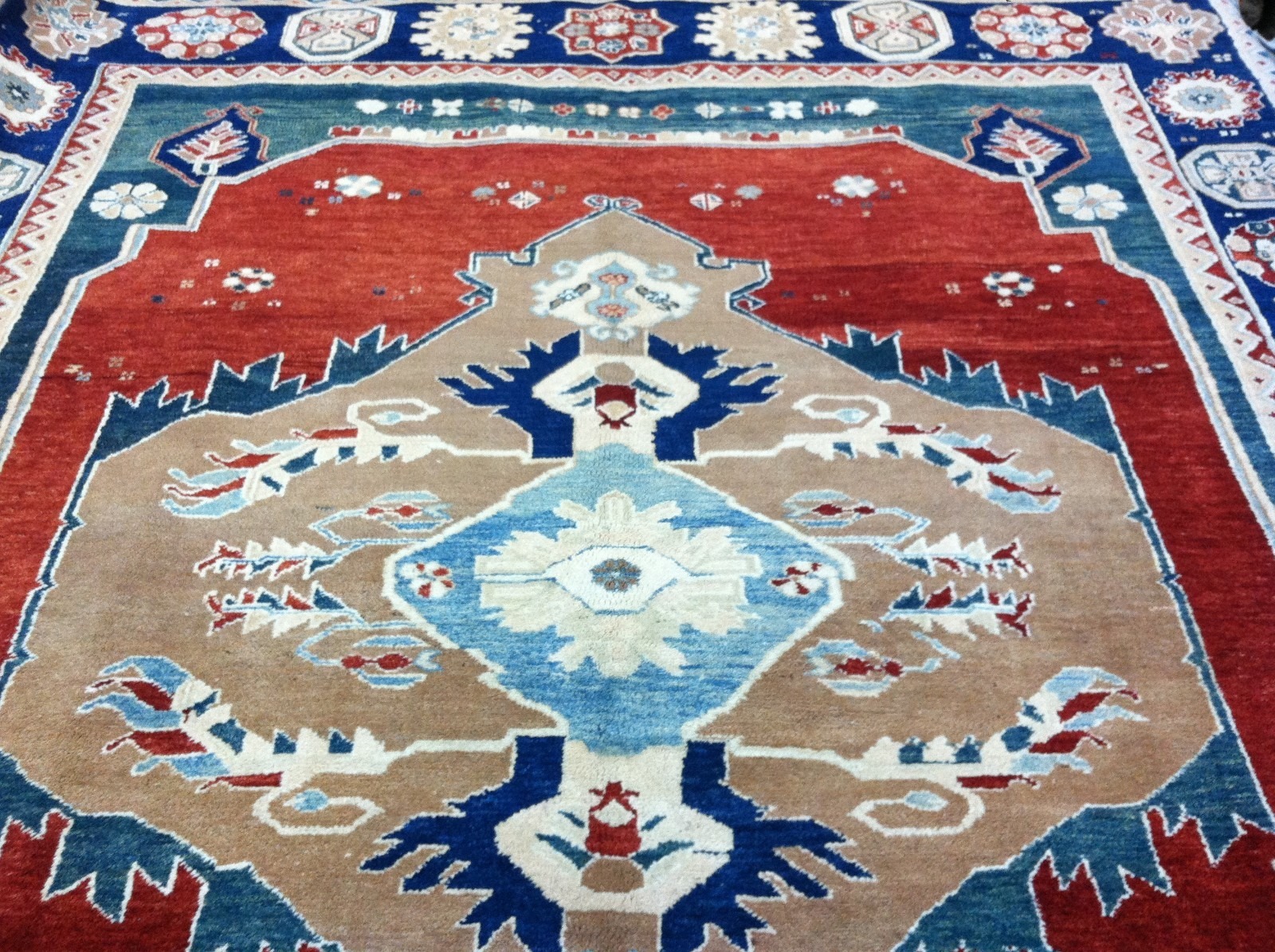 9 x 12 Excellent Quality Turkish Srapi Hand knotted Wool