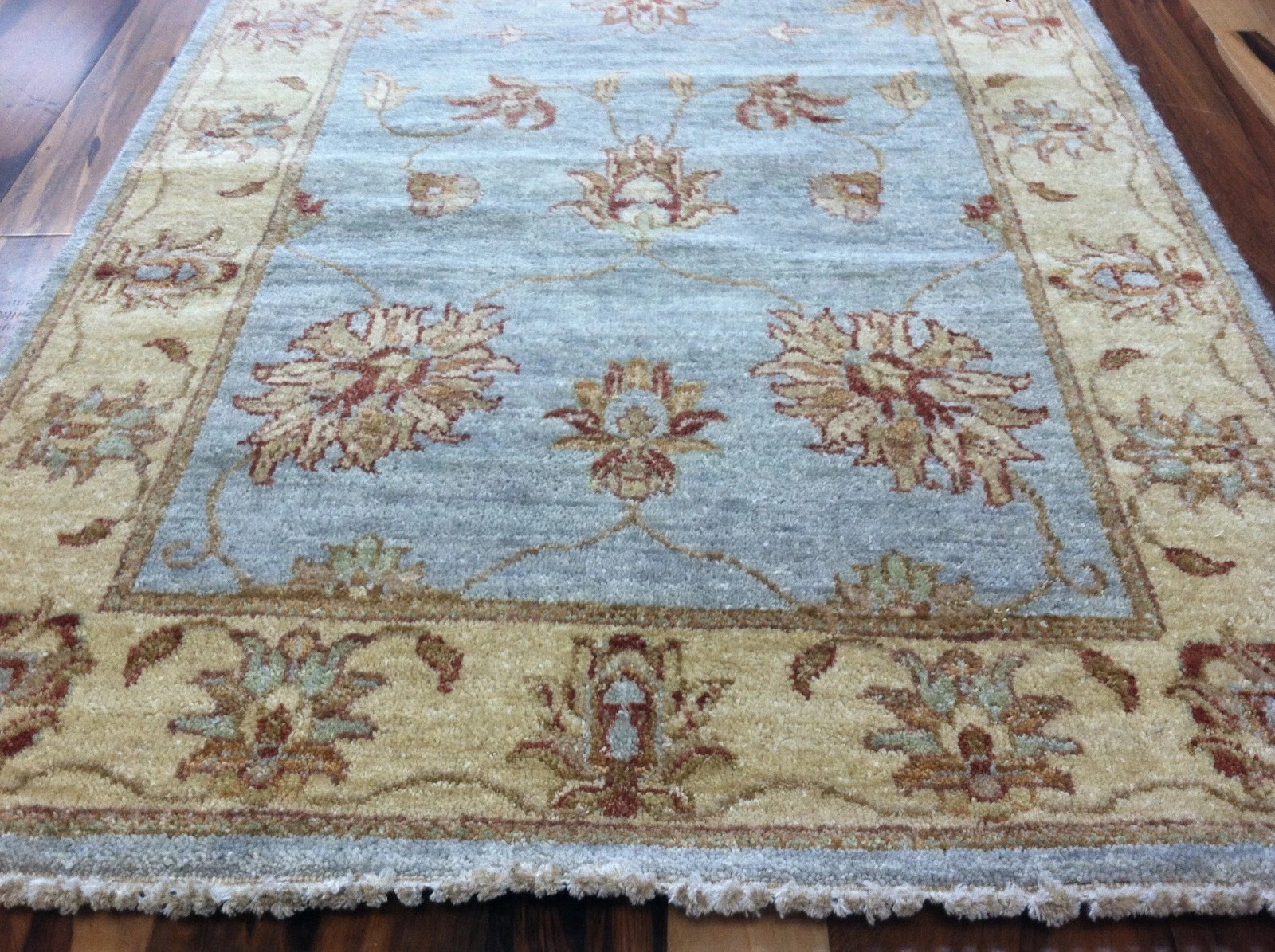 2.6 x 12 Pak Peshavar Vegetable Dye Hand Knotted Oriental Rug Wool