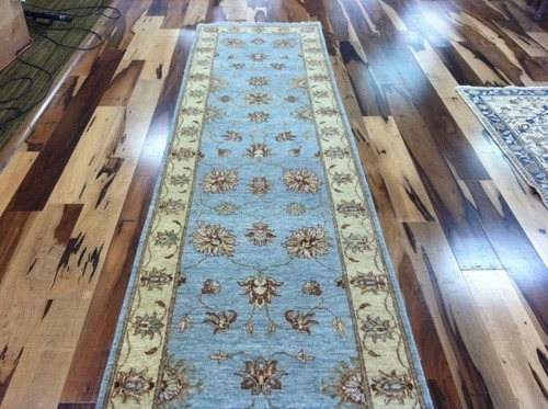 2.6 x 12 Pak Peshavar Vegetable Dye Hand Knotted Oriental Rug Wool