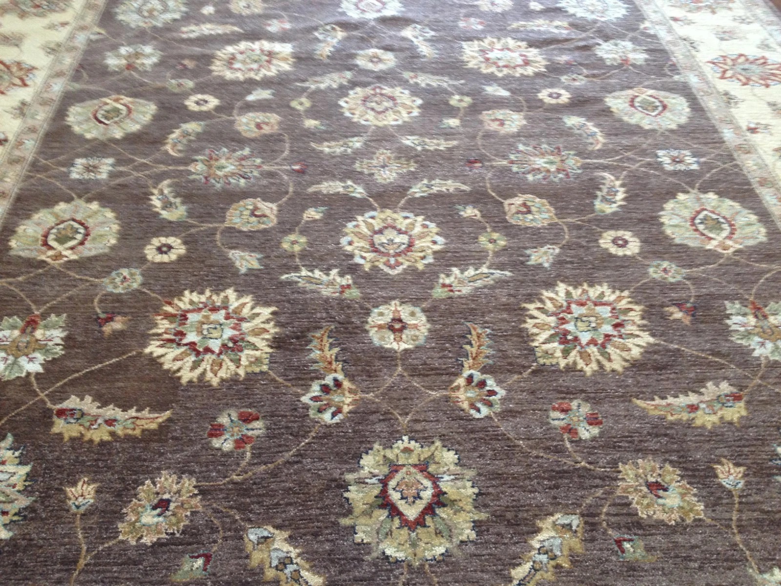 8 x 10 Beautiful Indo peshavar Hand Knotted Oriental Rug Wool