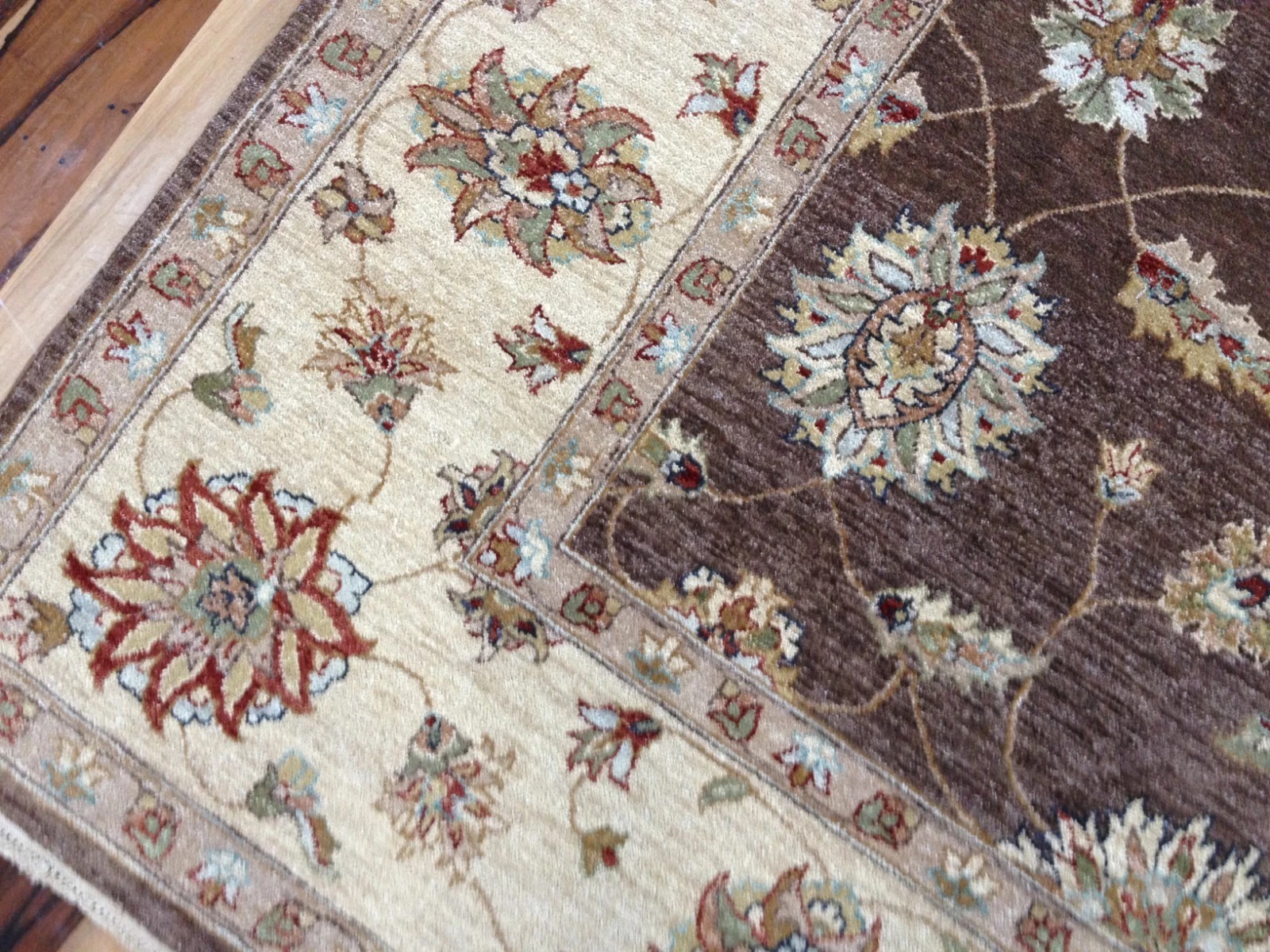 8 x 10 Beautiful Indo peshavar Hand Knotted Oriental Rug Wool