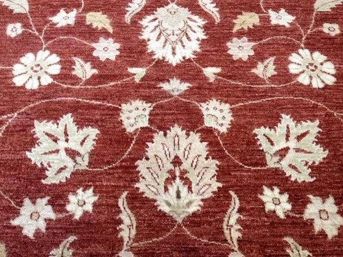 8 x 10 Fine Quality Indo Peshavar Hand Knotted Oriental Rug Wool