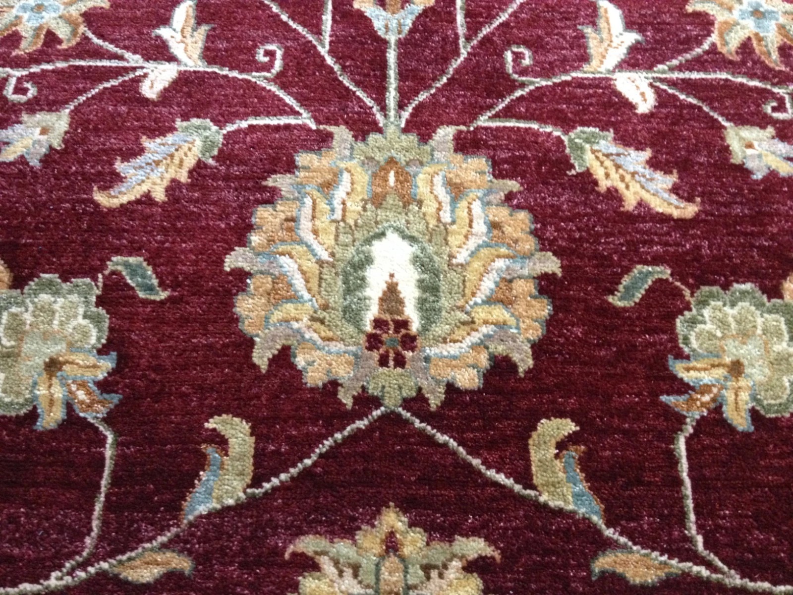 8 x 10 Fine Quality Indo Peshavar Hand Knotted Oriental Rug Wool