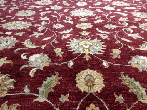 8 x 10 Fine Quality Indo Peshavar Hand Knotted Oriental Rug Wool