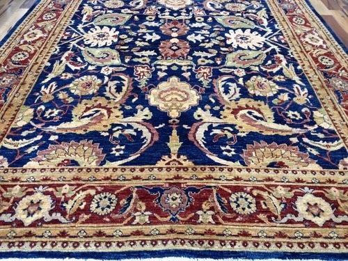 8 x 10 Pak Peshavar Chobi Hand Knotted Oriental Rug Wool