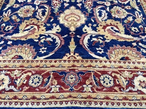 8 x 10 Pak Peshavar Chobi Hand Knotted Oriental Rug Wool