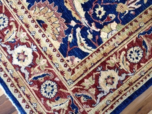 8 x 10 Pak Peshavar Chobi Hand Knotted Oriental Rug Wool