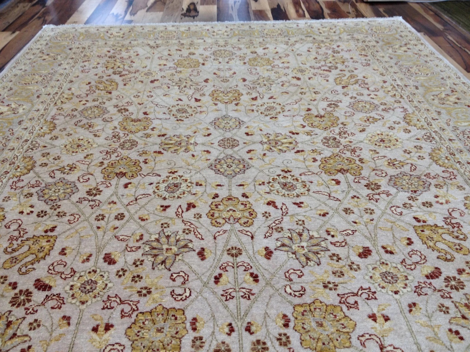 8 x 10 Lavender Pak Pechavar Hand Knotted Wool Oriental Rug
