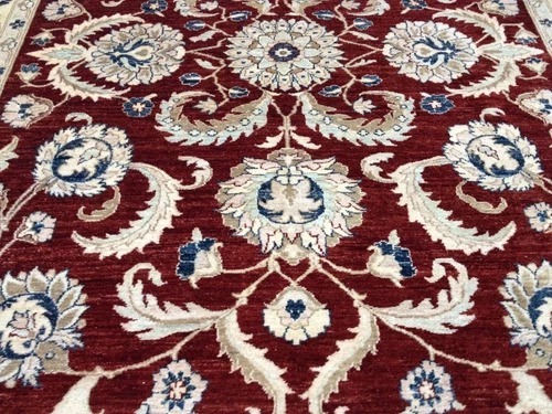 Pakistan Peshawar 8x10 Hand Knotted Wool Rug Vegetable Dye Oriental Area Carpet