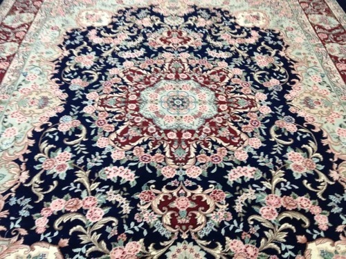 8x10 Fine Sino Wool & Silk Hand Knotted Oriental Area Rug