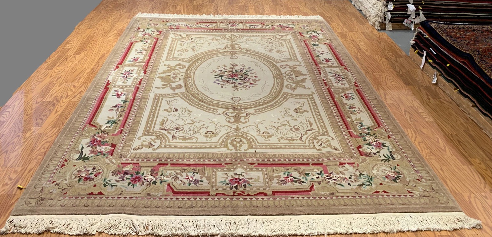 8 x 10 New Hand Knotted 100% Wool Area Rug