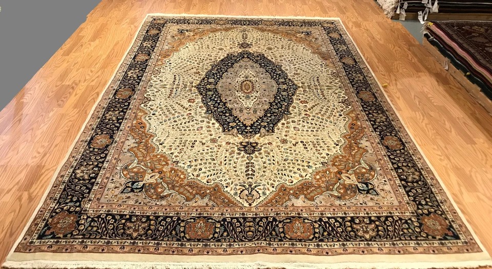 8 x 10 New Hand Knotted 100% Wool Area Rug