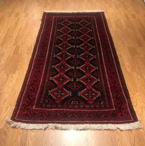 4.5 X 8.10 Vintage 100%Wool Hand Knotted Area Rug