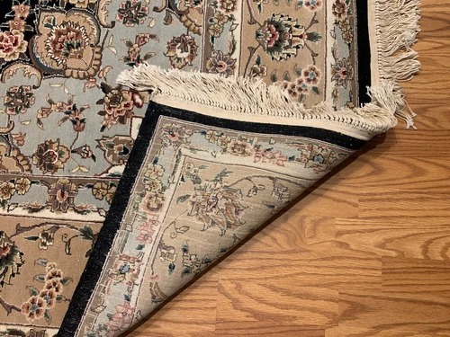 8 x 10 New Hand Knotted Wool & Silk Area Rug
