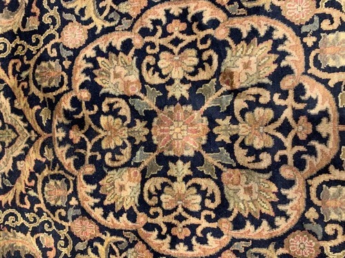 8 x 10 Indo Agra New Hand Knotted 100% Wool Area Rug Vegetable Dye
