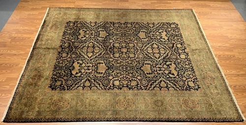 8 x 10 Indo Agra New Hand Knotted 100% Wool Area Rug Vegetable Dye