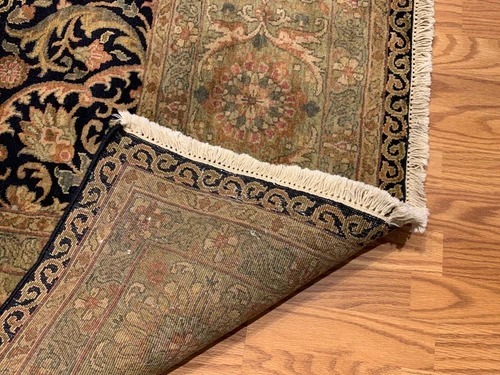 8 x 10 Indo Agra New Hand Knotted 100% Wool Area Rug Vegetable Dye