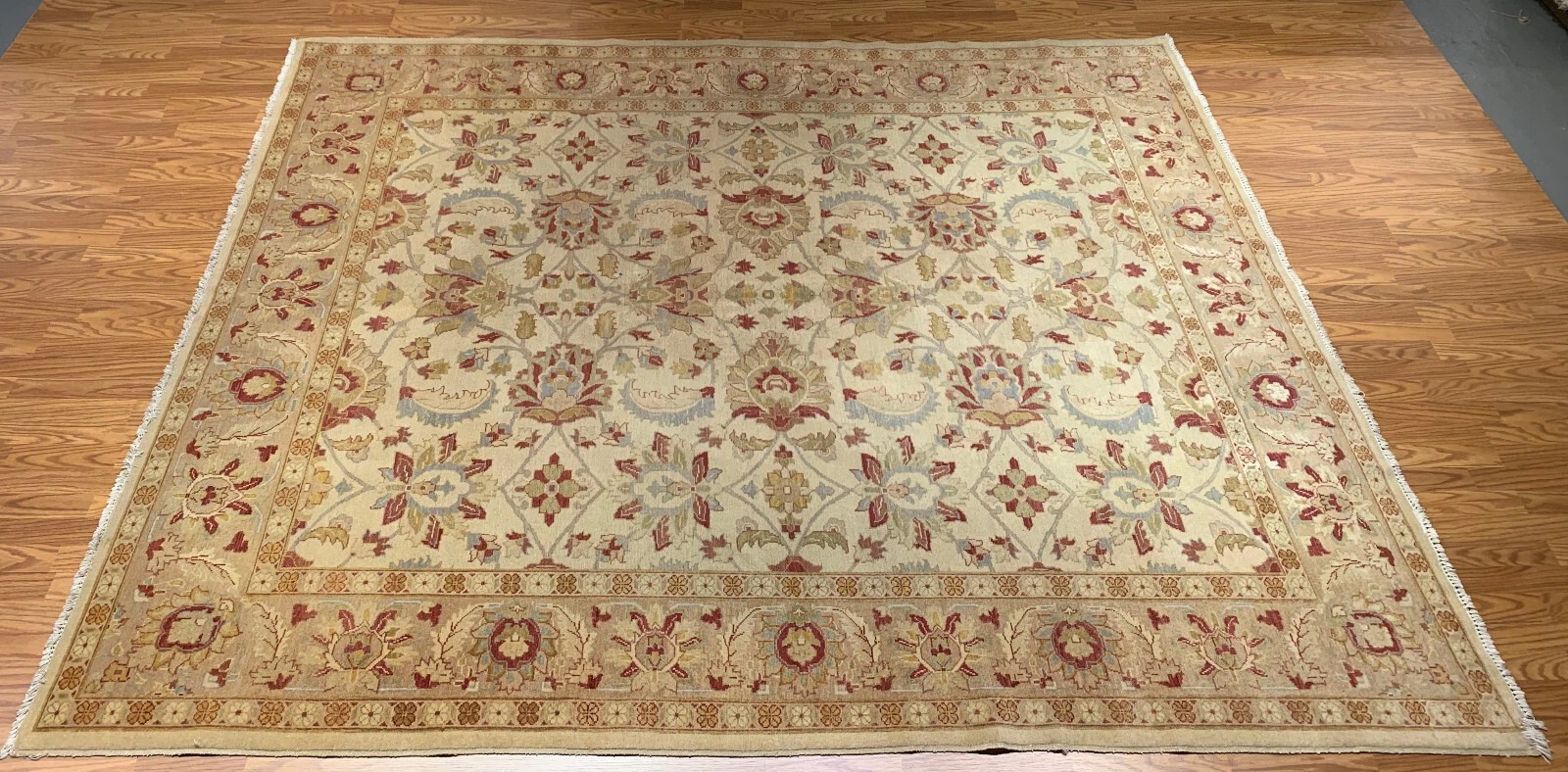 8 x 10 Hand Knotted 100% Wool Area Rug
