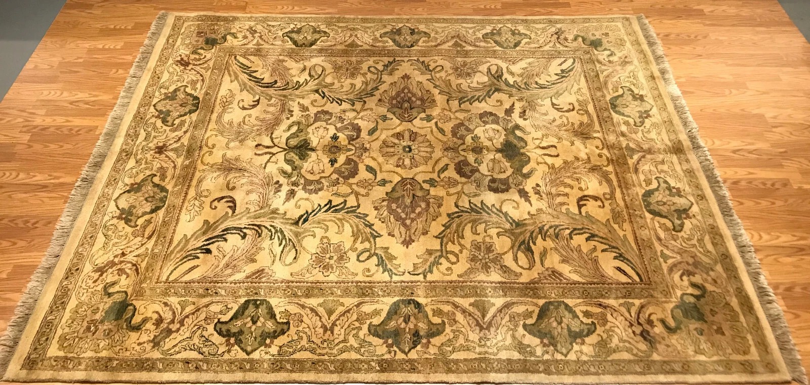 8 x 10 New Hand Knotted 100% Wool Area Rug