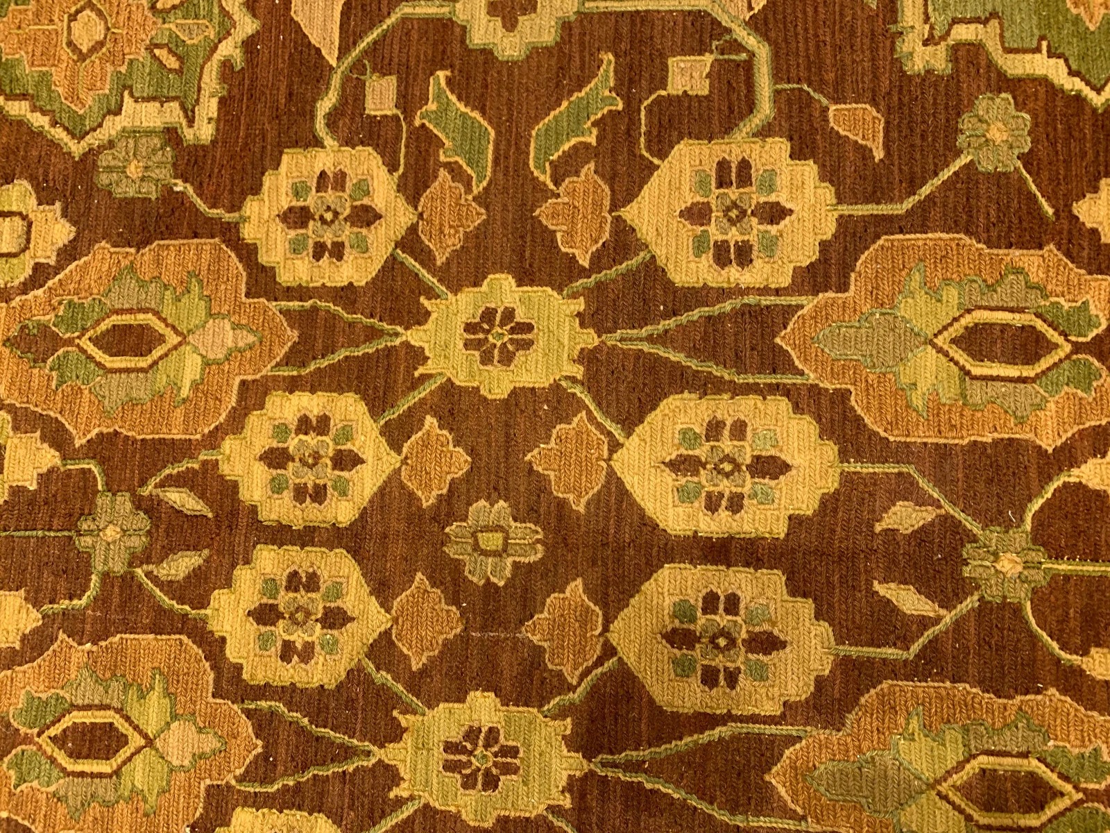 9 x 12 Hand Knotted 100% Wool Area Rug