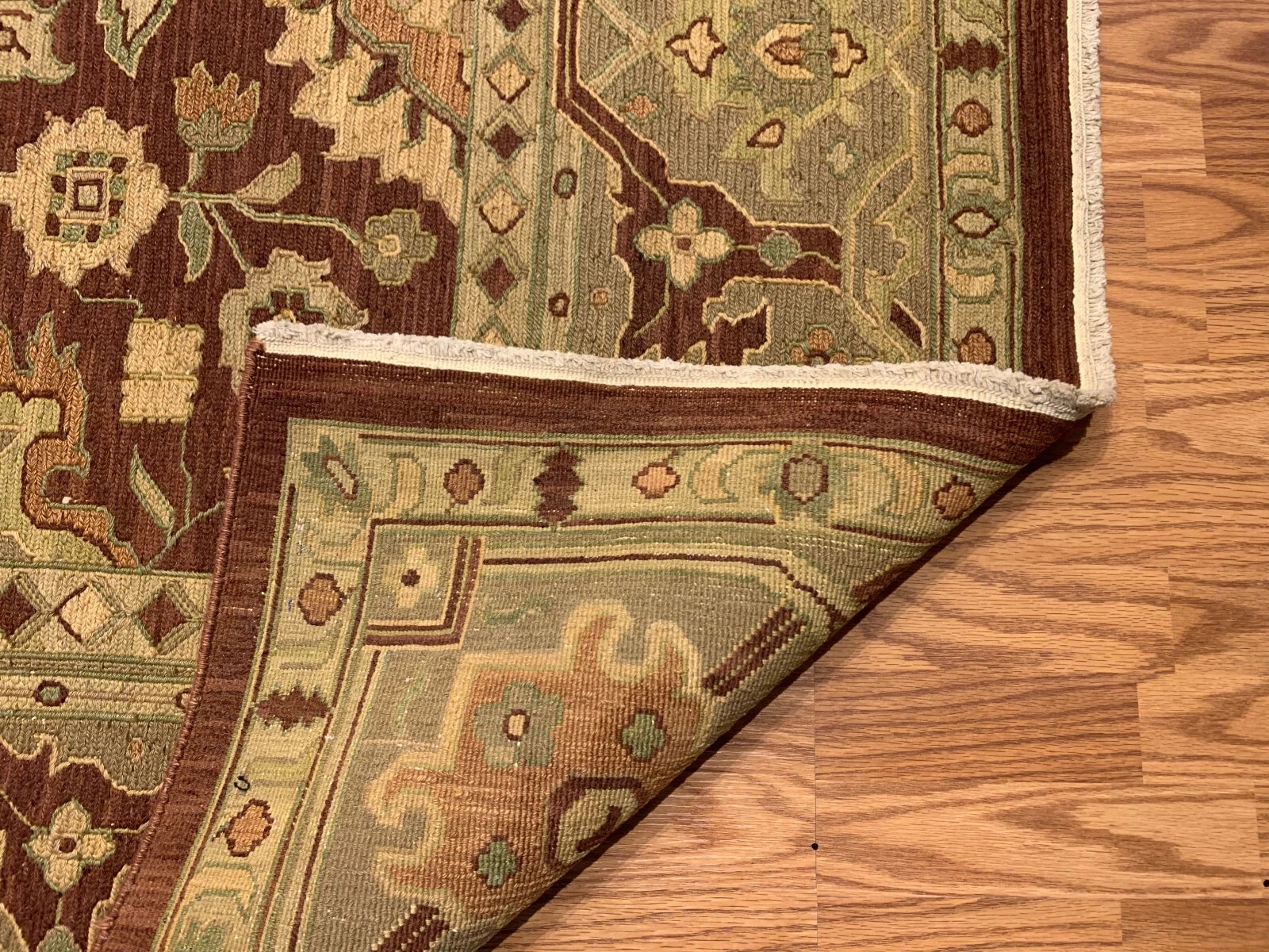 9 x 12 Hand Knotted 100% Wool Area Rug