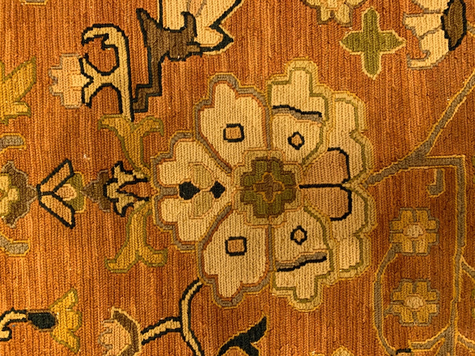 9 x 12 Hand Knotted 100% Wool Area Rug