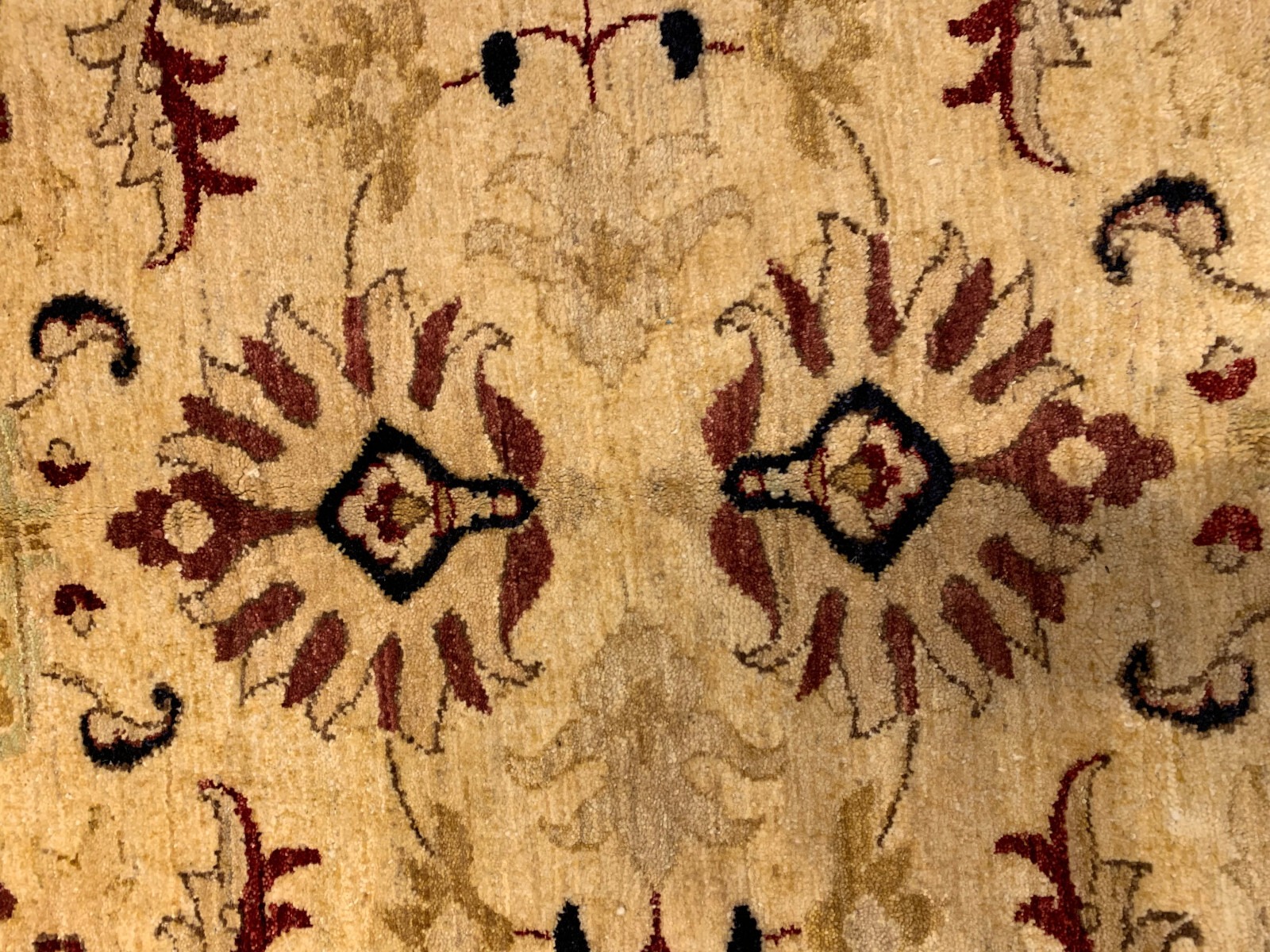 9 x 12 Hand Knotted 100% Wool Area Rug
