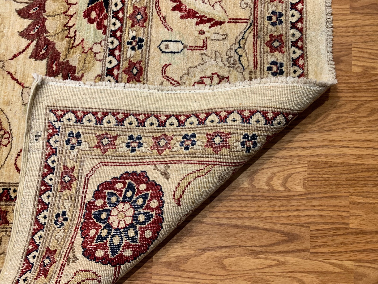 9 x 12 Hand Knotted 100% Wool Area Rug