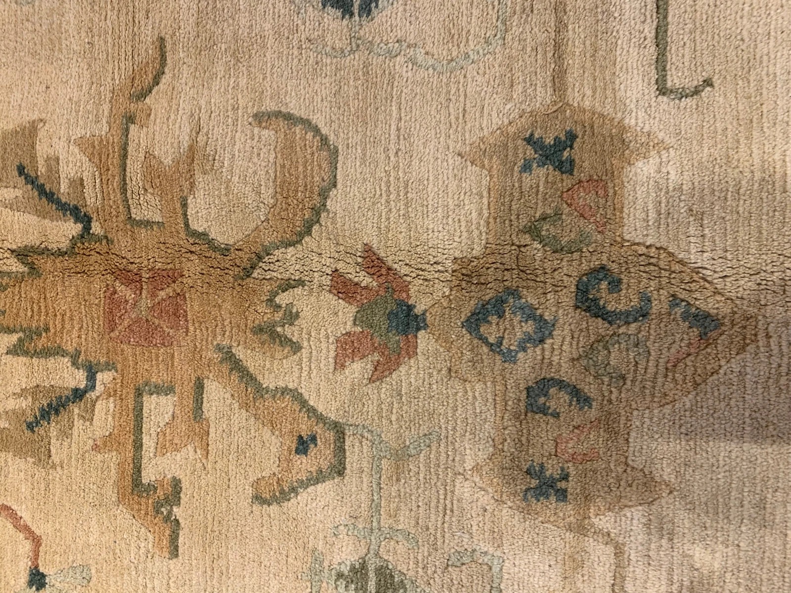 9 x 12 Hand Knotted 100% Wool Area Rug