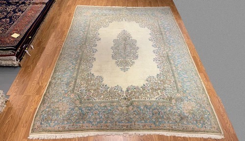 9 x 12 Semi Antique Hand Knotted 100% Wool Area Rug
