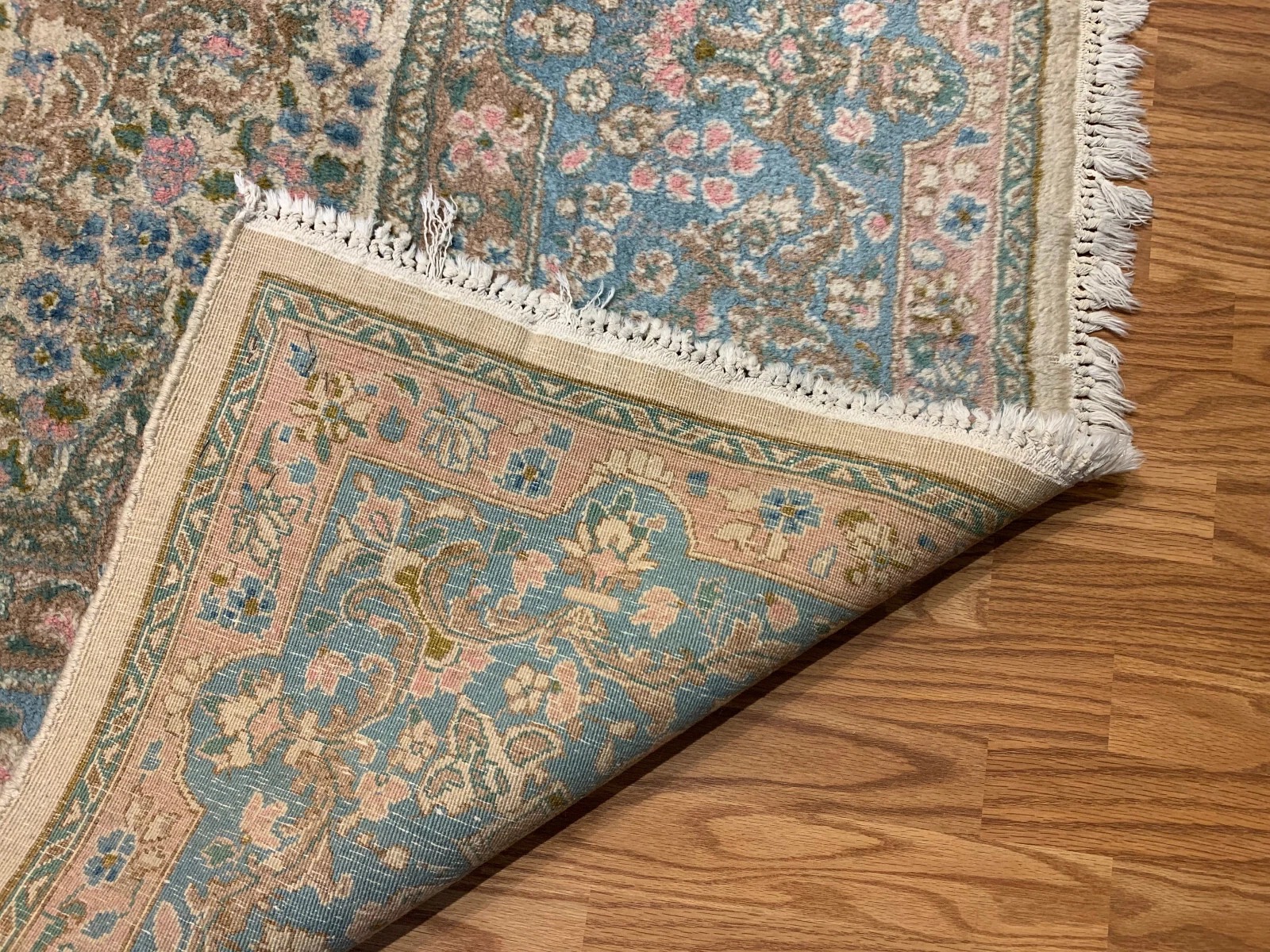 9 x 12 Semi Antique Hand Knotted 100% Wool Area Rug