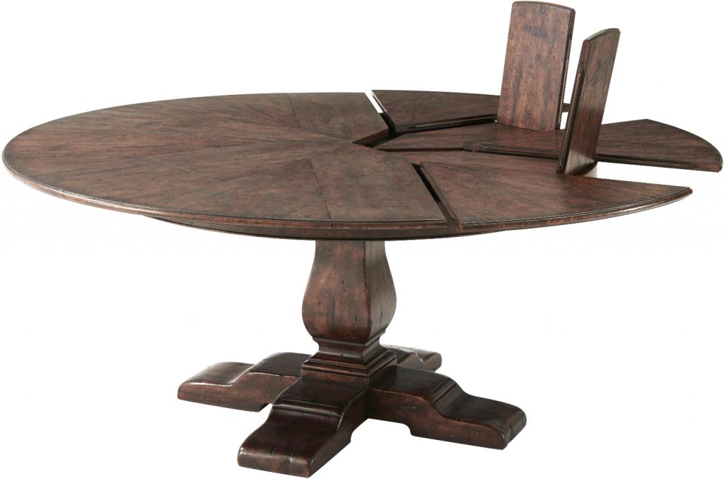 Theodore Alexander Victory Oak Jupe II Dining Table AL54038 at Montaage Inc.